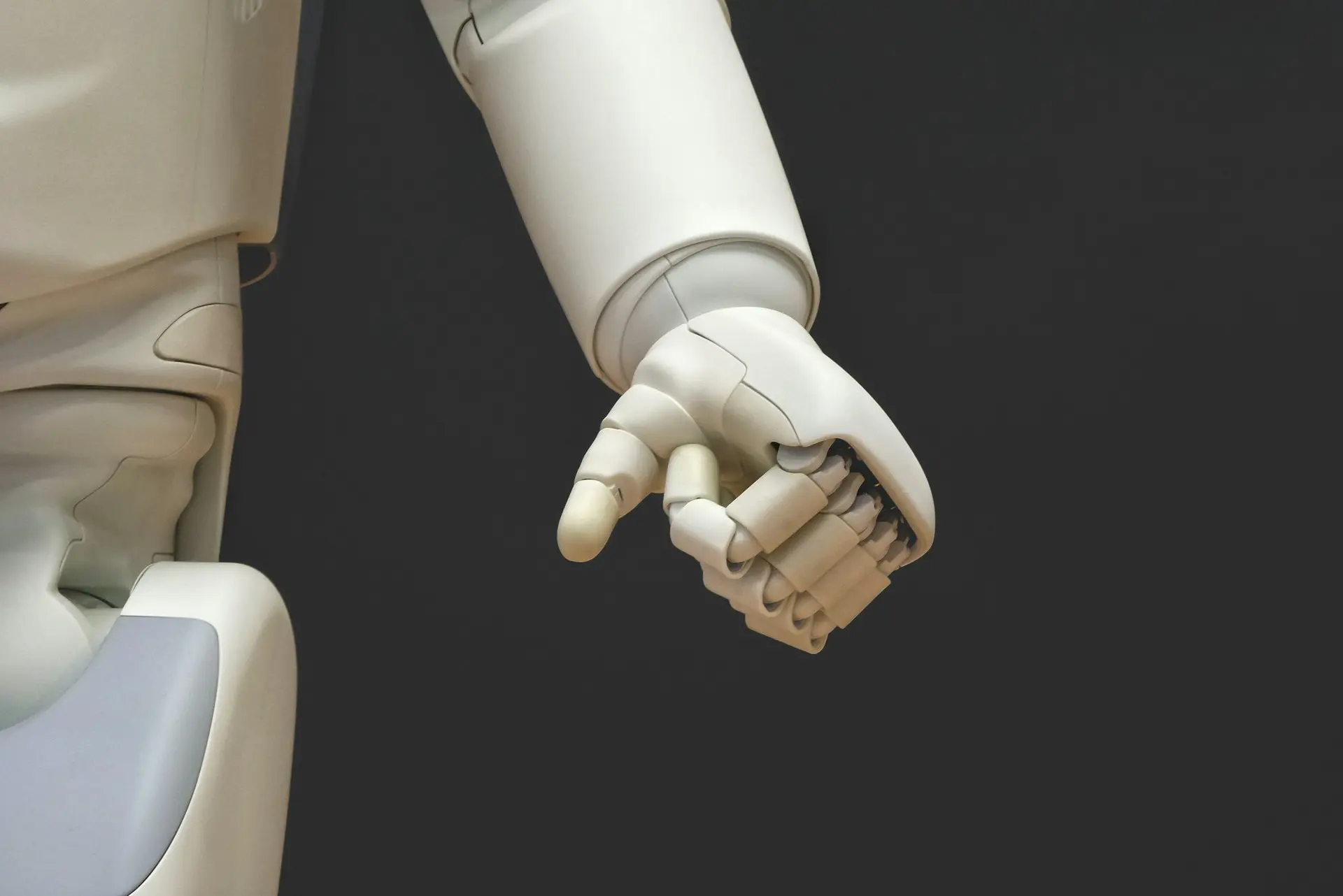 white robot